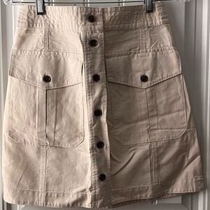 Banana Republic button-down skirt, new with tags